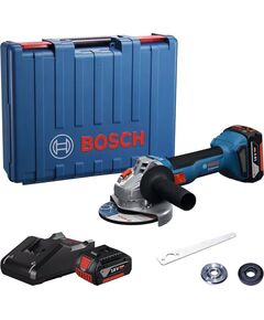 Шліфмашина кутова акумуляторна Bosch GWS 18V-8 125мм 18В 2x4А&middot;год 0-11000об&middot;хв 1.7кг кейс ЗП  GAL 18V-40Шліфмашина кутова акумуляторна GWS 18V-8 125мм 18В 2x4А&middot;год 0-11000об&middot;хв 1.7кг кейс ЗП GAL 18V-40, фото  | SNABZHENIE.com.ua