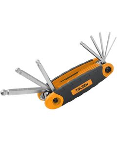 Ключі шестигранні Tolsen, набір 8шт, 1.5-8мм, CrV, фото  | SNABZHENIE.com.ua