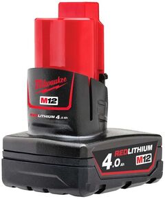 Акумулятор MILWAUKEE M12 B4 4 Ач 4932430065, фото  | SNABZHENIE.com.ua