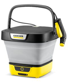 Мінімийка низького тиску акумуляторна Karcher OC 3 Foldable, 120л/год, шланг 1.8м, бак для води 8л, вага 2.2кг, USB-C, фото  | SNABZHENIE.com.ua