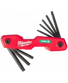 Набір складних шестигранних ключів Torx, 8 шт. Milwaukee 4932480979, фото  | SNABZHENIE.com.ua