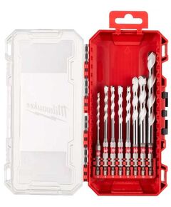 Набір універсальних свердл HEX 8 шт (4-12 мм) MILWAUKEE PACKOUT, фото  | SNABZHENIE.com.ua