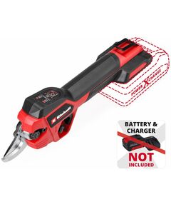 Секатор акумуляторний Einhell GP-LS 18/28 Li BL - Solo, PXC, 18В, безщітковий, товщ. 28/14 мм, сталь SK5, 0.82 кг (без АКБ і ЗП), фото  | SNABZHENIE.com.ua