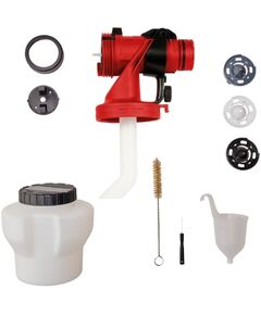 Набір до акумуляторного фарбопульта Einhell TE-SY 18/90 Li, бак 1200мл, голова, 3 форсунки, фото  | SNABZHENIE.com.ua