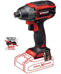 Гвинтокрут акумуляторний ударний Einhell TP-CI 18/220 Li BL - Solo, PXC, 18В, безщітковий, 220 Нм, 2900 об/хв, 1.16 кг (без АКБ і ЗП), фото  | SNABZHENIE.com.ua