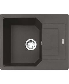 Мийка кухонна Franke Urban, фраграніт, прямокутник, з крилом, 620х500х220мм, чаша - 1, врізна, оборотна, UBG 611-62, сірий сланець, фото  | SNABZHENIE.com.ua