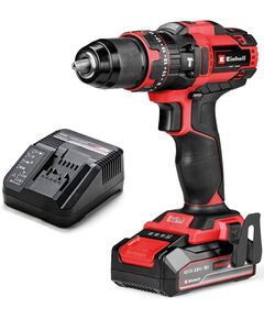Шурупокрут-дриль ударний акумуляторний Einhell TE-CD 18/44 Li-i (1x2,5Ah), PXC, 18В, акумулятор 2.5 Аг - 1 шт, 44 Нм, 1.59 кг, фото  | SNABZHENIE.com.ua