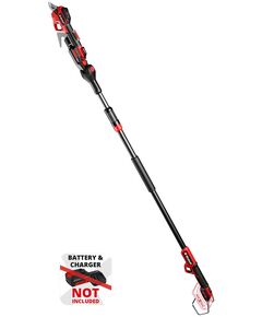 Секатор телескопічний акумуляторний Einhell GP-LS 18/28 Li T BL - Solo, PXC, 18В, безщітковий, товщ. 28/14 мм, сталь SK5, телескоп. ручка, 0.82 кг (без АКБ і ЗП), фото  | SNABZHENIE.com.ua