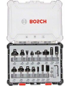 Набір комбінованих фрез Bosch Professional 8мм 15шт, фото  | SNABZHENIE.com.ua