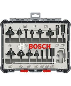Набір комбінованих фрез Bosch Professional 6мм 15шт, фото  | SNABZHENIE.com.ua