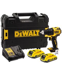 Дрель-шуруповерт DeWALT DCD708D2T, аккумуляторная, 18В, бесщеточная, фото  | SNABZHENIE.com.ua