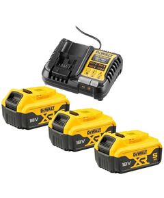 Зарядний пристрій DeWALT DCB1104P3 для акумуляторів 10.8-18 В, фото  | SNABZHENIE.com.ua