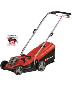 Газонокосарка акумуляторна Einhell безщіткова GE-CM 18/33 Li-  Solo 18В 33см 25-65мм 30л 10.1кг без АКБ і ЗП, фото  | SNABZHENIE.com.ua