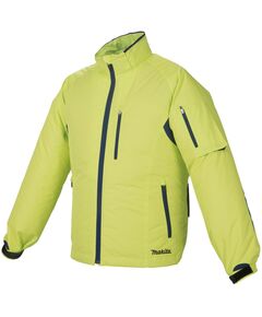 Куртка акумуляторна Makita LXT/CXT, 10.8-18В, з вентиляцією, поліестер, розміт L, зелений, 0.43кг, фото  | SNABZHENIE.com.ua