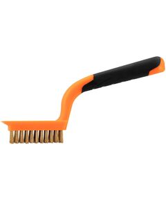 Щітка дротяна, латунний дріт, 5х11 рядів NEO, фото  | SNABZHENIE.com.ua