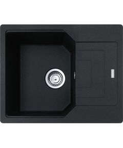 Мийка кухонна Franke Urban, фраграніт, прямокутник, з крилом, 620х500х220мм, чаша - 1, врізна, оборотна, UBG 611-62, онікс, фото  | SNABZHENIE.com.ua