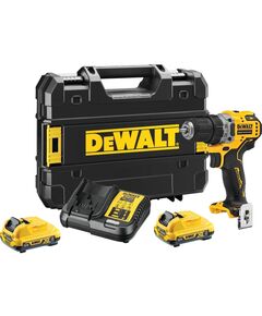 Акумуляторна дрель-шуруповерт DeWALT DCD701D2 безщіткова 12В, фото  | SNABZHENIE.com.ua
