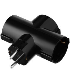 Розгалуджувач мережевий 2E 3xТип F, 16A, чорний, фото  | SNABZHENIE.com.ua