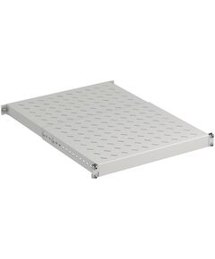 Полиця ZPAS 19", 1U, регульована, глибина 350-600 мм, 150кг максимально, сіра, фото  | SNABZHENIE.com.ua