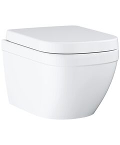 Унітаз настінного монтажу Grohe Euro Ceramic, альпійський білий, фото  | SNABZHENIE.com.ua