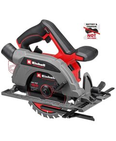 Пила дискова акумуляторна Einhell TP-CS 18/165 Li BL-Solo безщіткова 18В 5000об/хв 165х20мм 2.95кг без АКБ та ЗП, фото  | SNABZHENIE.com.ua