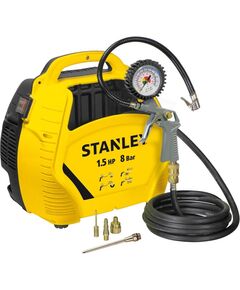 Компресор повітряний Stanley безолійний 1100Вт 180л/хв 8бар 6.1кг, фото  | SNABZHENIE.com.ua
