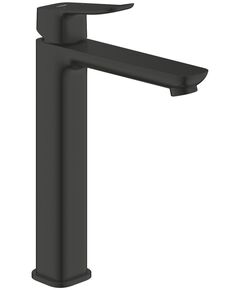 Змішувач для раковини Grohe QuickFix Dice Black XL-розміру, довж. виливу - 161мм, неповоротний, 1 важіль, чорний матовий, фото  | SNABZHENIE.com.ua