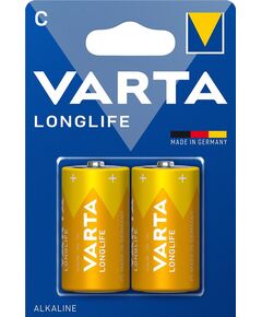 Батарейка Varta Longlife лужна C(LR14) блістер, 2шт, фото  | SNABZHENIE.com.ua