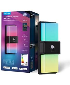 Світильник Govee H7078 Smart Outdoor Wall light, RGBICWW, IP65, WI-FI/Bluetooth, білий, фото  | SNABZHENIE.com.ua