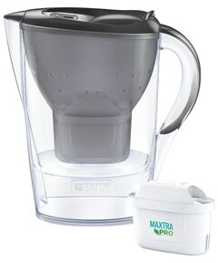 Фільтр-глечик Brita Marella XL Memo MXPro 3.5л (2л очищеної води) з фільтр-картриджем, сірий, фото  | SNABZHENIE.com.ua