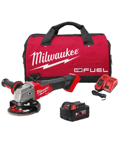 Шлифмашина угловая - болгарка аккумуляторная бесщёточная MILWAUKEE &Oslash;125мм M18 FSAG125X-501BRF, фото  | SNABZHENIE.com.ua