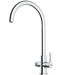 Змішувач для кухні Franke Lina J Clear Water 2.0, довж.виливу - 216 мм, поворотний, 1+1 фільтр, хром, фото  | SNABZHENIE.com.ua