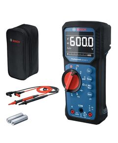 Мультиметр цифровий Bosch Professional GDM 600-15 0-600В LCD-дисплей 2AAх1.5В, фото  | SNABZHENIE.com.ua