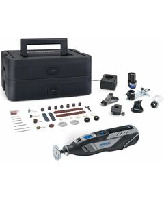 Шліфмашина шліфувально-гравірувальна акумуляторна Dremel 8250-5/65 12В 2х2А&middot;год 5000-30000об/хв ЗП кейс 0.59кг, фото  | SNABZHENIE.com.ua