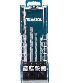Набір свердел по бетону Makita E-11536, 4-10мм, кейс, 5шт, фото  | SNABZHENIE.com.ua