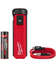 Повербанк 2,1А PPS-301 з USB зарядним пристроєм MILWAUKEE 4932493335, фото  | SNABZHENIE.com.ua