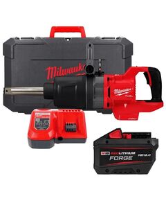 Гайковерт акумуляторний безщітковий MILWAUKEE 1'' (2711Нм) M18 ONEFHIWF1D-121C, (ЗУ+1ак.) FORGE™, фото  | SNABZHENIE.com.ua