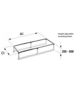 Опорна рама R1 під кондиціонер LEONARDO TDCV 2000A, фото  | SNABZHENIE.com.ua