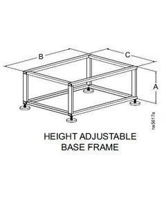 Опорна рама R1 під кондиціонер Uniflair AMICO SDCV0300A, фото  | SNABZHENIE.com.ua