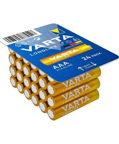 Батарейка Varta Longlife лужна AAA блістер, 24 шт, фото  | SNABZHENIE.com.ua