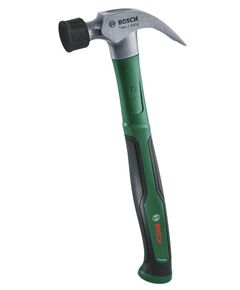 Молоток столярний Bosch, 450г, рукоятка скловолокно, цвяходер, з м&lsquo;яким бампером, фото  | SNABZHENIE.com.ua