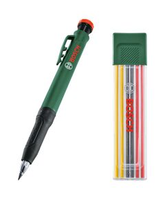 Олівець механічний Bosch для розмітки глибоких отворів 147мм набір 7шт 0.018кг, фото  | SNABZHENIE.com.ua