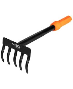 Граблі садові Neo Tools, ширина 8.5см, 5 зубців 25см, система NEO Click 0.12кг, фото  | SNABZHENIE.com.ua