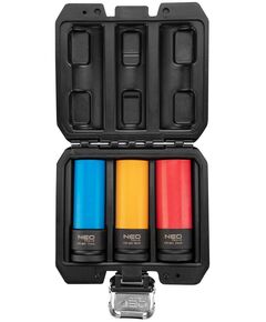 Сменные ударные головки 1/2 (17, 19, 21 мм), набор 3 шт., Cr-Mo NEO 12-350, фото  | SNABZHENIE.com.ua