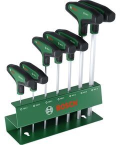 Викрутки шестигранні Bosch HEX 2-10мм Т-подібне руків'я набір 7шт, фото  | SNABZHENIE.com.ua