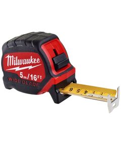 Рулетка Преміум 5м (16ft) з широким полотном, фото  | SNABZHENIE.com.ua