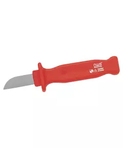 Нож для снятия изоляции NWS, 4-28 мм з прямым лезвием, лезвие 35 мм, 180 мм (728G), фото  | SNABZHENIE.com.ua