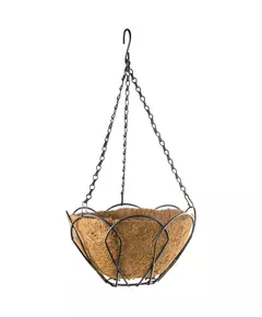 Підвісне кашпо, 25 см, з кокосовим кошиком PALISAD (690018P), фото  | SNABZHENIE.com.ua