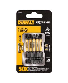 Набір біт DeWALT IMPACT TORSION Torx T25, 50 мм, 5 шт., фото  | SNABZHENIE.com.ua