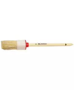 Пензлик круглий №14 (50 мм), натуральна щетина, дерев'яна ручка MATRIX (82084M), фото  | SNABZHENIE.com.ua